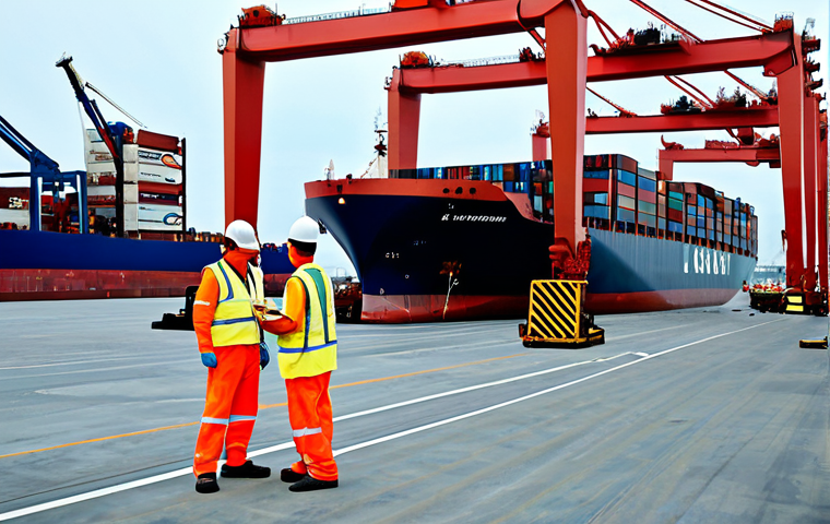 국제물류사와 관련된 최신 법률 변화 - Navigating Trade Agreements**

"A businesswoman stands confidently in front of a world map, gesturin...