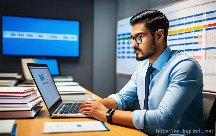 국제물류사 필기시험 기출문제 대비법 - "A focused professional (male or female) deeply engrossed in studying international logistics. They ...